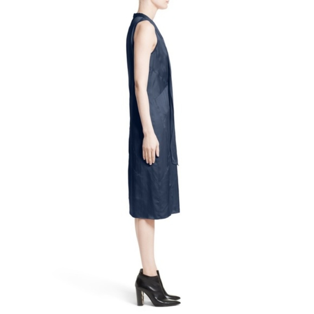 BURBERRY $1150 Silk Bias Dress NWT 0/2 Prom maxi - Picture 4 of 6